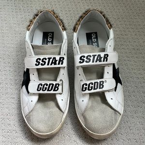 Golden Goose size 40 Old School Velcro sneakers
